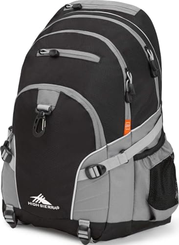 High Sierra Loop Backpack (Black/Charcoal)