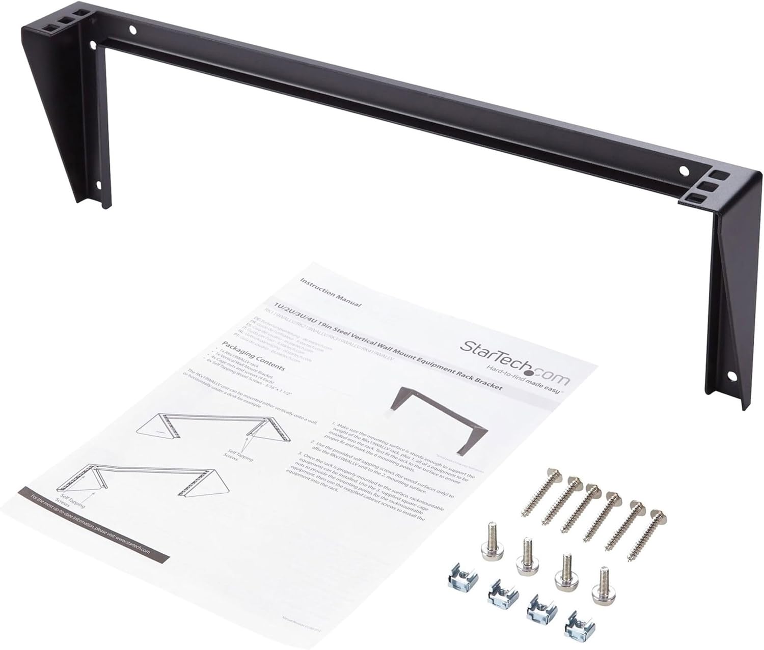 StarTech 1U Wall Mount Bracket