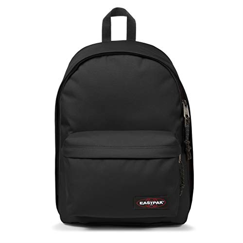 EASTPAK Out Of Office  31L Backpack with Dual Compartments, 16 Laptop Sleeve, Security Pocket, Bottle Holder & Air Mesh Straps, Black