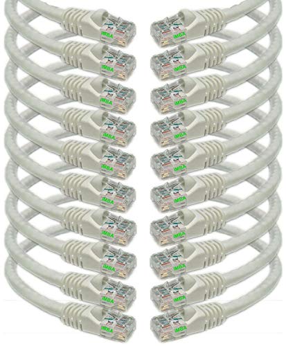 iMBAPrice 50' Cat5e (10 Pack) White