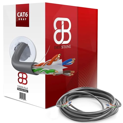 DRIPSTONE CAT6 1000ft (Gray)