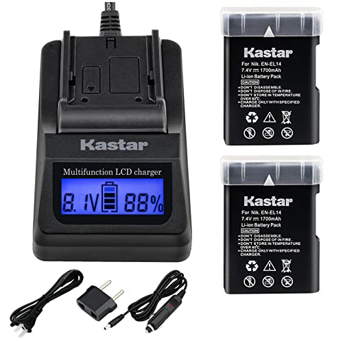 Kastar EN-EL14 Ultra Fast Kit