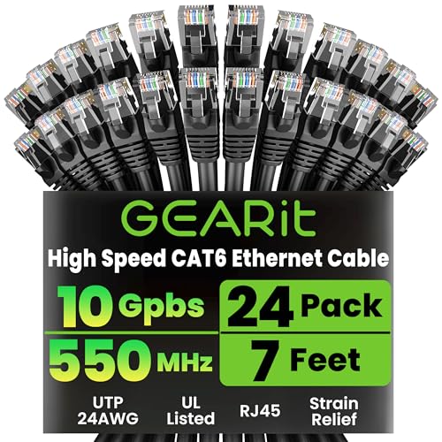 GEARit Cat6 7 ft (24-pack)