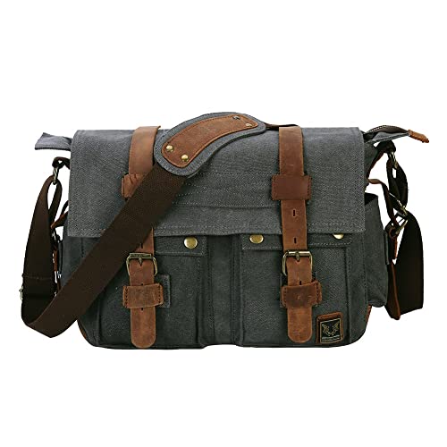 Men's Lightweight Vintage Waterproof Canvas DSLR Sling