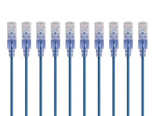 Monoprice Cat6A SlimRun (Blue)
