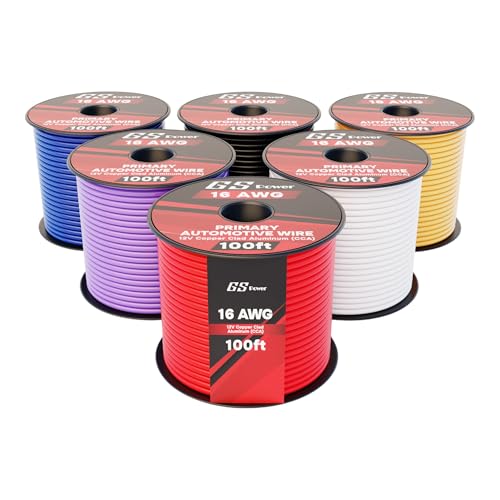 GS Power 600ft CCA 16 Gauge Wire (Budget)