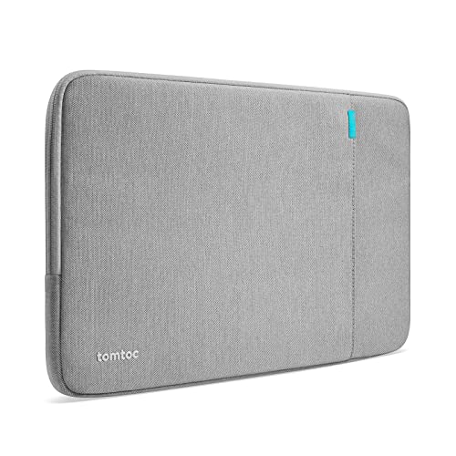 tomtoc 360 Protective Laptop Sleeve for 15-inch MacBook Air M4/A3241 2025, M3/A3114 2024, M2/A2941 2023, 15-inch MacBook Pro A1990 A1707, Dell XPS 15 Plus Laptop, Water-Resistant Computer Case Bag