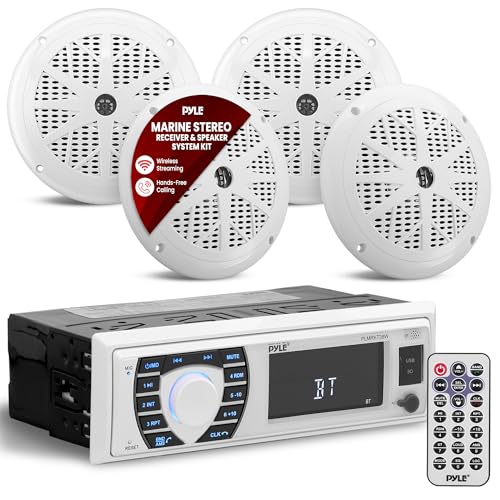 Pyle PLMRKT38W Marine Receiver Kit