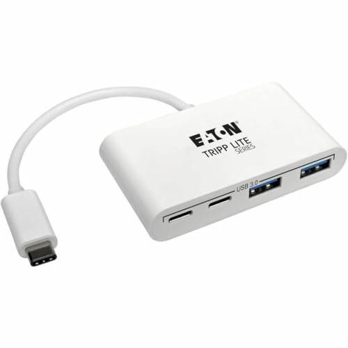Tripp Lite 4-Port USB 3.1 Gen 1 Portable Hub USB-C to x2 USB-A and x2 USB-C (U460-004-2A2C)