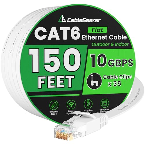 CableGeeker Cat 6 150 ft