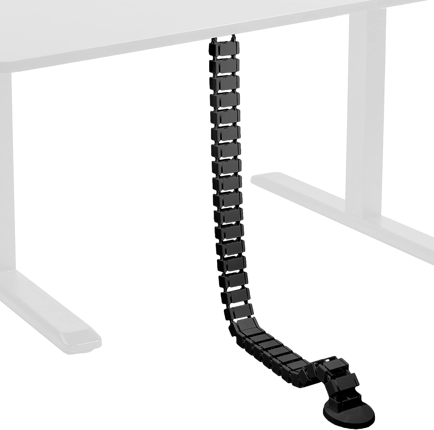 VIVO Under Desk Vertebrae Cable Management Kit