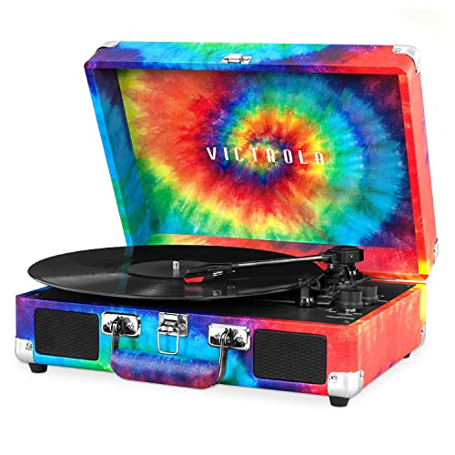 Victrola Journey Suitcase Record Player (Tie Dye)
