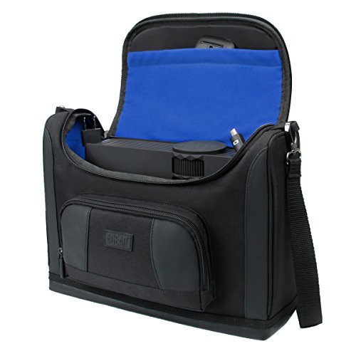 USA GEAR Mini Projector Case S7 Pro Portable Projector Bag Carrying Case with Accessory Storage