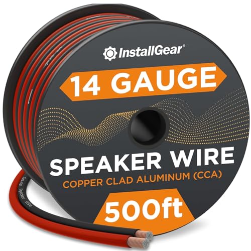 InstallGear 14 Gauge Speaker Wire