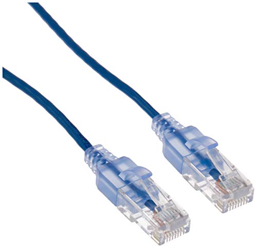 Monoprice Cat6A 20ft Blue SlimRun