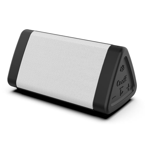 Oontz Upgraded Angle 3 Portable Bluetooth Speaker 5.0-10W Sound, 14-Hr Battery, 100ft Wireless Range, IPX5 Water-Resistant, Budget-Friendly Small Speaker for Travel, Party, Outdoor or Home (White)