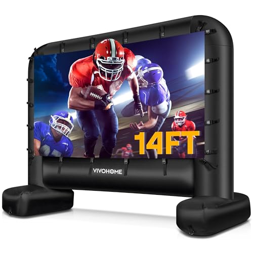 VIVOHOME 14 FT Inflatable Projector Screen