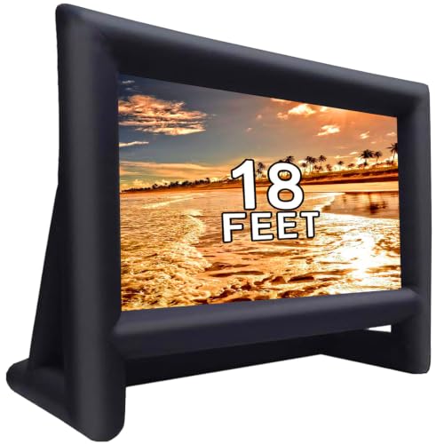 18 feet Inflatable Outdoor Projector Movie Screen