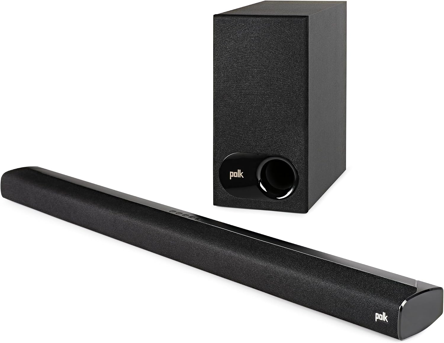 Polk Audio Signa S2 Sound Bar for Smart TV with Subwoofer, Wireless  Exclusive VoiceAdjust Technology, Ultra-Slim Design, Works with 4K & HD TVs, HDMI & Optical, Bluetooth, Wireless Streaming
