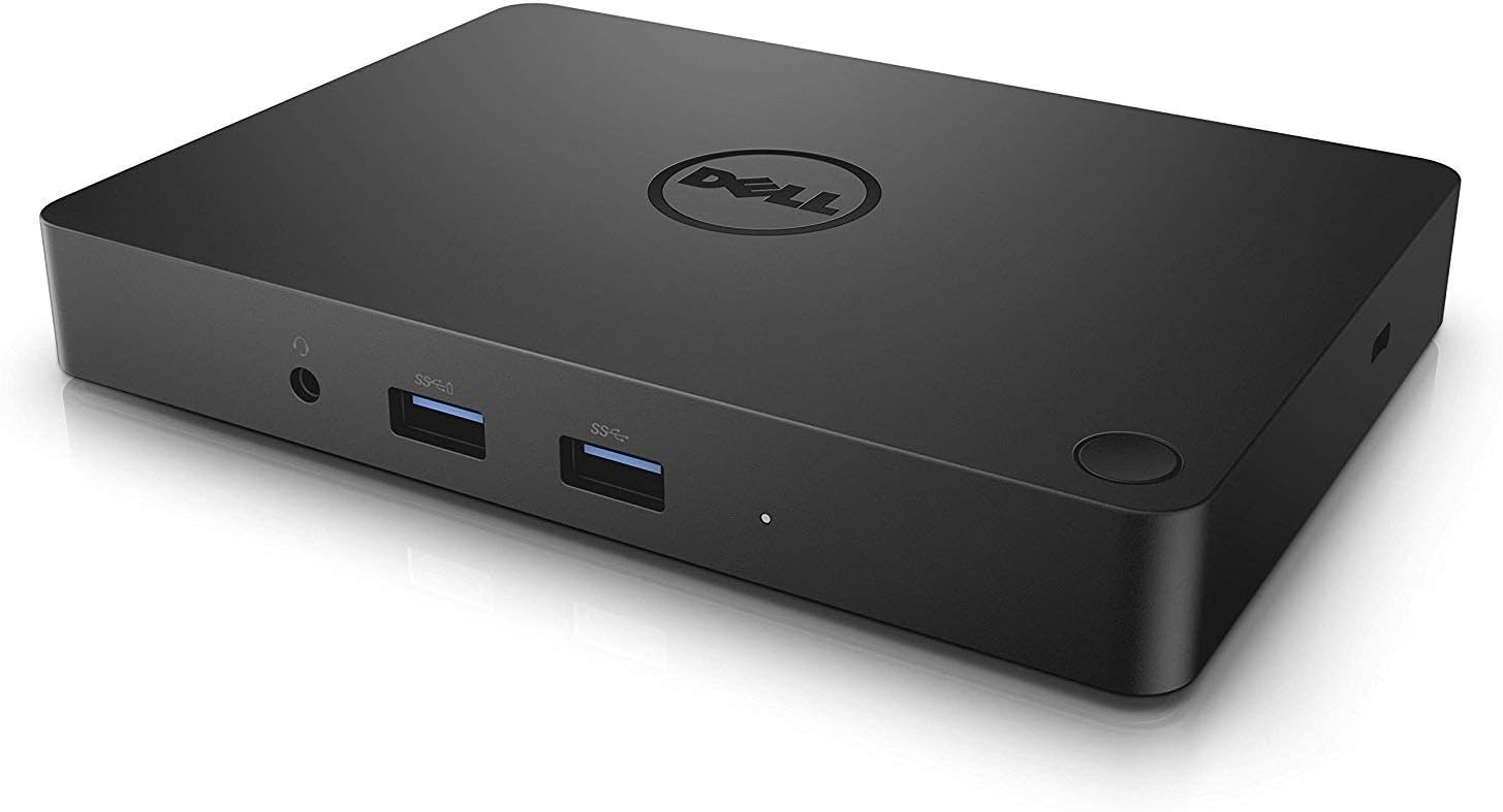 Dell WD15 Monitor Dock 4K with 180W Adapter, USB-C, (450-AEUO, 7FJ4J, 4W2HW) (Renewed)