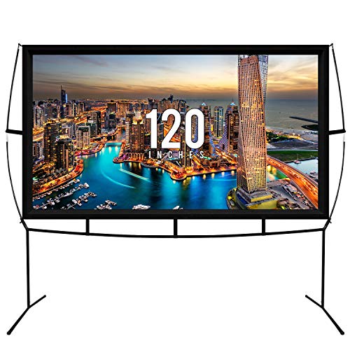 KHOMO GEAR Portable 120" Projector Screen