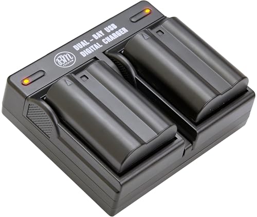 BM Premium EN-EL15B 2-Pack + Charger