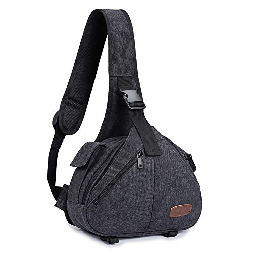 S-ZONE Canvas Camera Sling