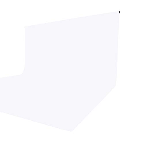 ISSUNTEX 10X20 ft White Backdrop