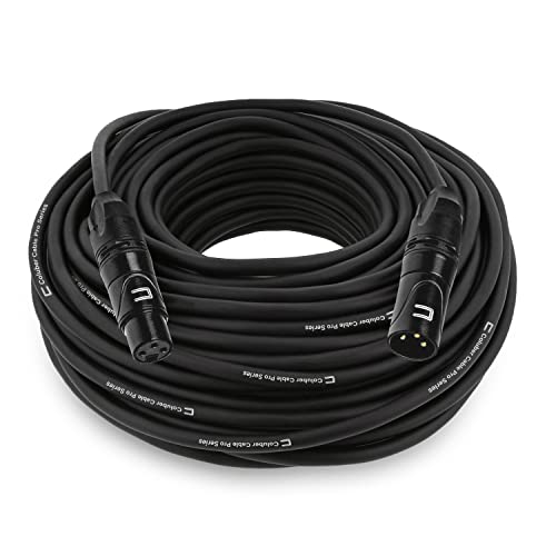 Balanced XLR Cable Male to Female - 75 Feet Black