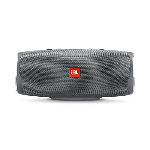 JBL Charge 4 Portable Waterproof Wireless Bluetooth Speaker - Grey (Renewed)