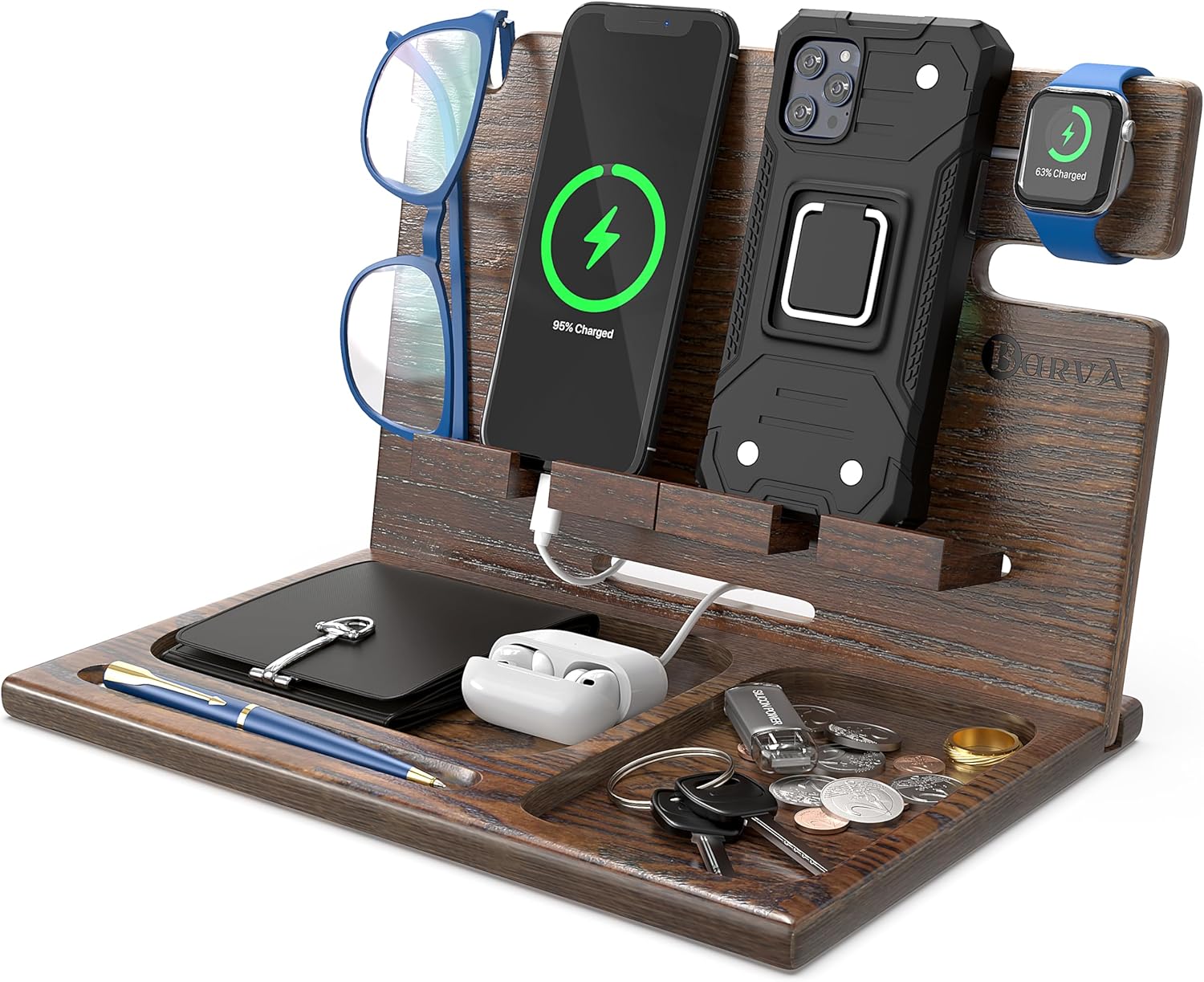 BarvA Two Phone Docking Station