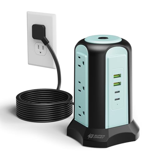 SUPERDANNY Power Strip Tower (Blue)