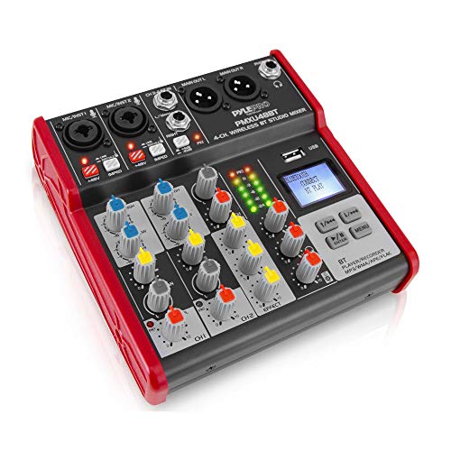 PYLE PMXU48BT 4-Channel Mixer
