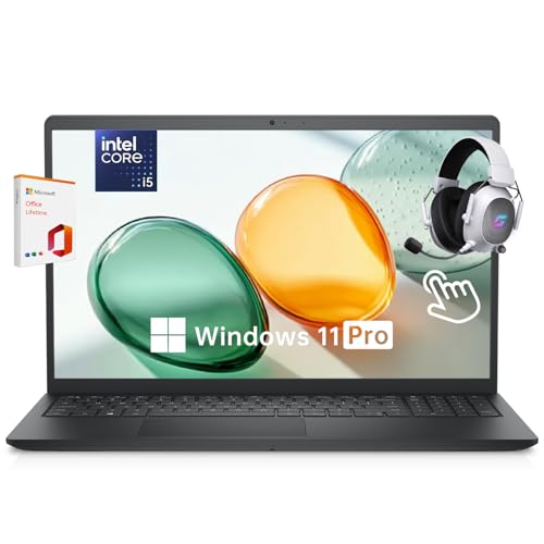 Dell Inspiron 15 Laptop for Students and Business, 15.6 FHD Touchscreen Display, 12th Gen Core i5-1235U, 64GB RAM, 2TB PCIe SSD, Keypad, Webcam, HDMI, SD Card Reader, PDG HDMI Cable, Win 11 Pro