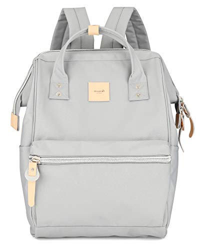 himawari Laptop Backpack for Women&Men Travel Backpack With USB Charging Port Large Business Bag Water Resistant College Bag Computer Doctor Bag(1881-Grey)