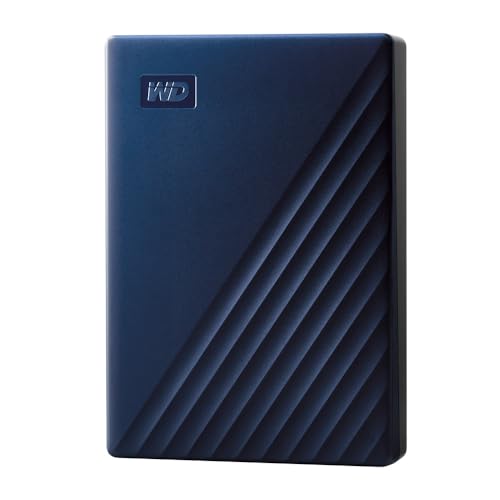 WD 5TB My Passport for Mac, Navy, Portable External Hard Drive with backup software and password protection, USB 3.1/USB 3.0 compatible - WDBA2F0050BBL-WESN
