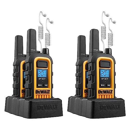 DEWALT FRS Walkie Talkies (6‑Pack)