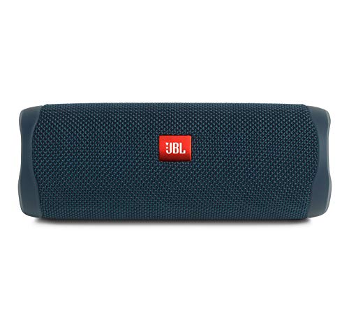 JBL Flip 5 Portable Bluetooth Speaker - Ocean Blue (JBLFLIP5BLUAM) (Renewed)