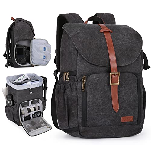 BAGSMART Camera Backpack (Black)
