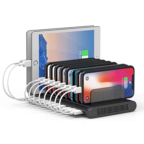 Alxum 10-Port USB Charging Station