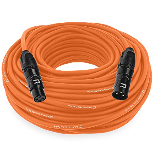 Balanced XLR Cable - 75 ft Orange