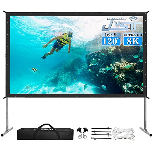 JWSIT 120" Projector Screen & Stand