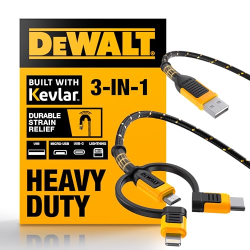 DEWALT 3‑in‑1 Multi Charging Cord