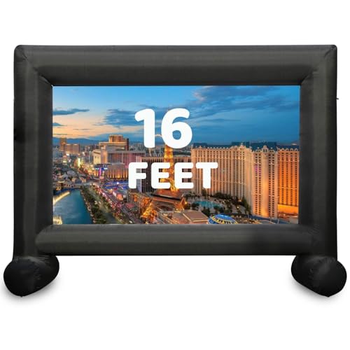 Sewinfla 16Ft Inflatable Screen