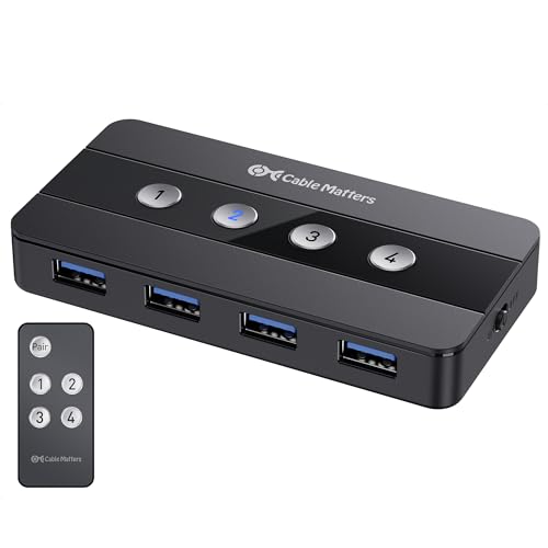 Cable Matters 4-Port USB Switch