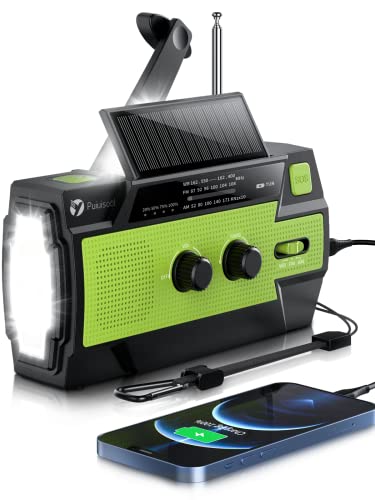 Puiuisoul 4000mAh Emergency Radio