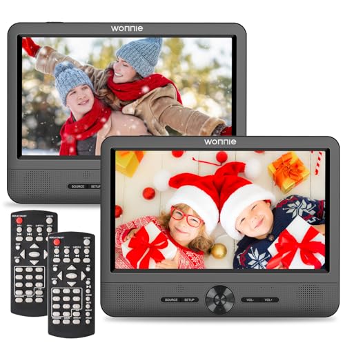 WONNIE 7.5'' Dual DVD Player