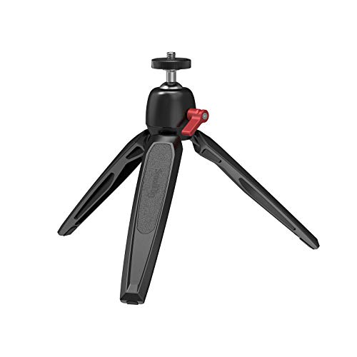 SmallRig Mini Tripod for Camera, Updated Desktop Tabletop Tripod with Arca-Type Compatible QR Plate, 360 Ball Head and 1/4 Screws Portable for Compact Cameras DSLRs, Phone, Gopro - BUT2664