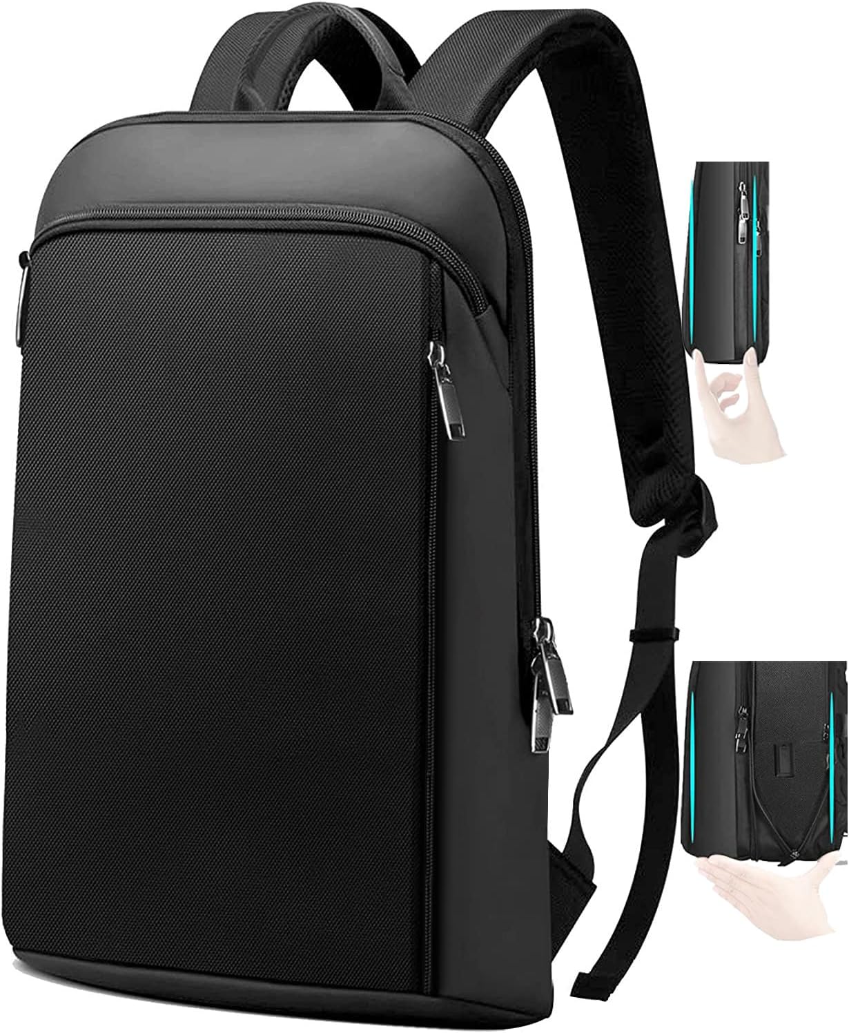 ZINZ Slim and Expandable Backpack