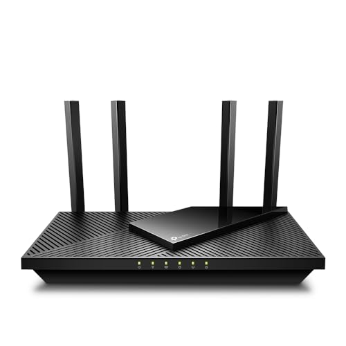 TP-Link AX1800 WiFi 6 Router V4 (Archer AX21)  Dual Band Wireless Internet, Gigabit, Easy Mesh, Works with Alexa - A Certified for Humans Device, Free Expert Support
